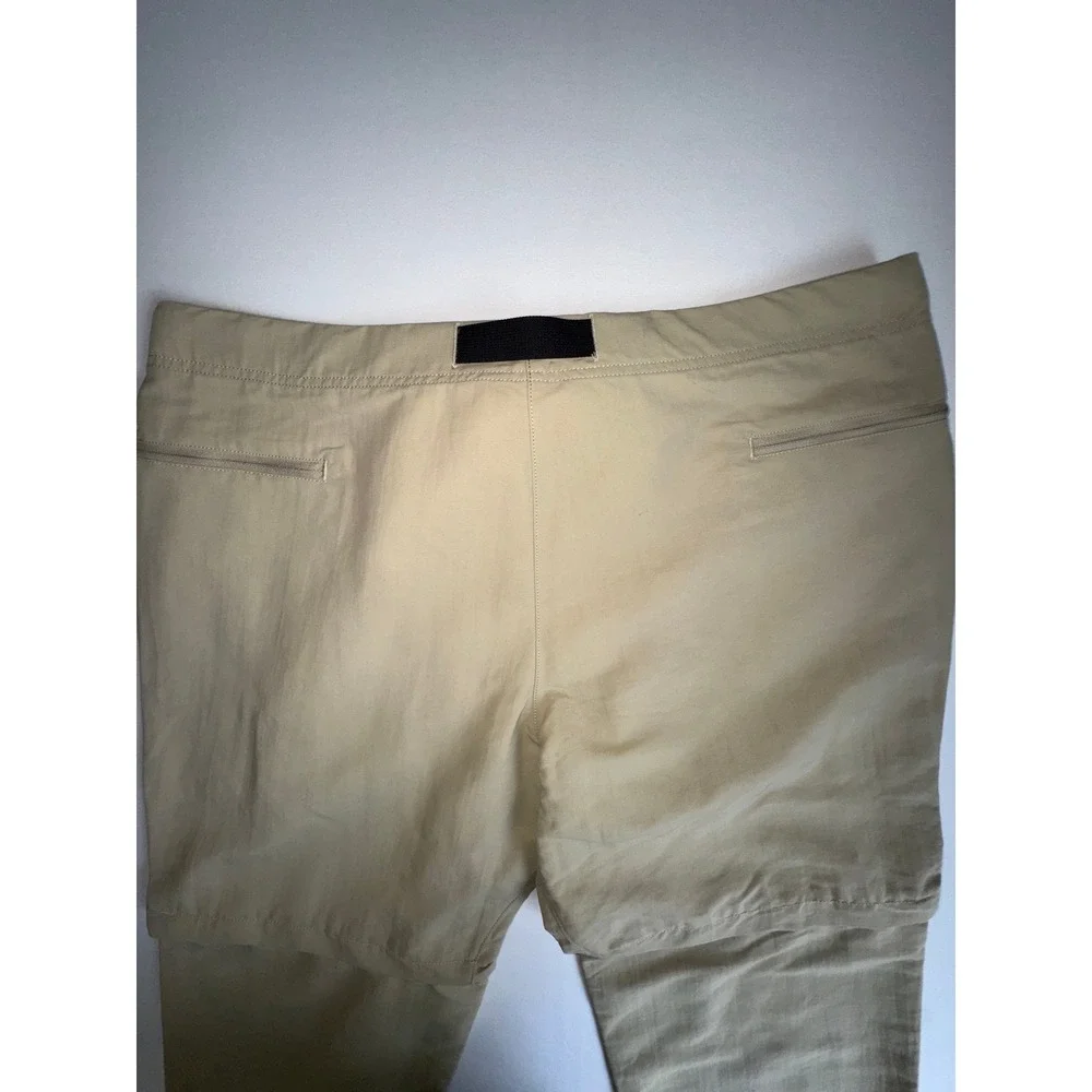 The North Face Paramount Trail Convertible Pants Shorts Mens 40x30 Beige Hiking